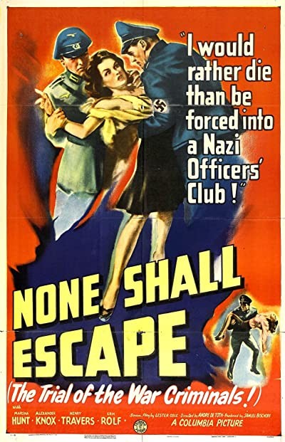 None Shall Escape (1944) afişi None Shall Escape (1944) afişi