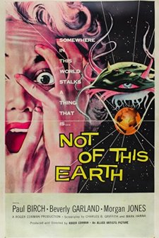 Not Of This Earth (1957) afişi