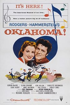 Oklahoma! (1955) afişi
