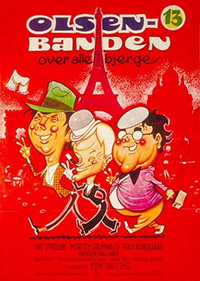 Olsen-banden Over Alle Bjerge (1981) afişi Olsen-banden Over Alle Bjerge (1981) afişi