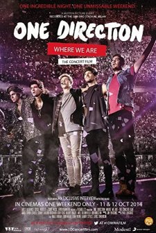 One Direction: Where We Are - The Concert Film (2014) afişi