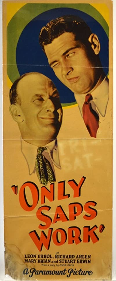Only Saps Work (1930) afişi Only Saps Work (1930) afişi