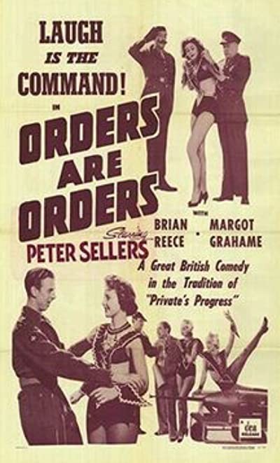 Orders Are Orders (1954) afişi Orders Are Orders (1954) afişi