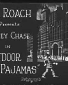 Outdoor Pajamas (1924) afişi