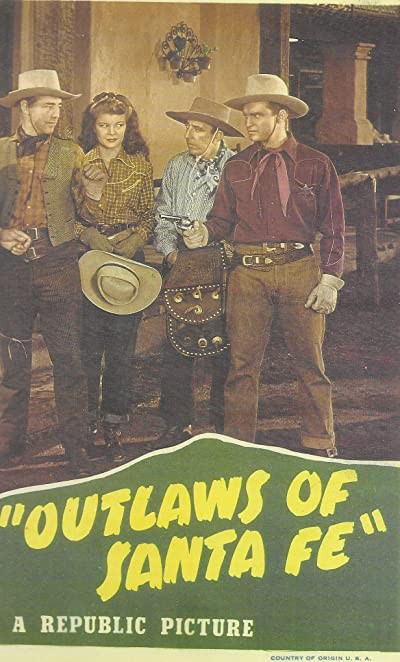 Outlaws Of Santa Fe (1944) afişi Outlaws Of Santa Fe (1944) afişi