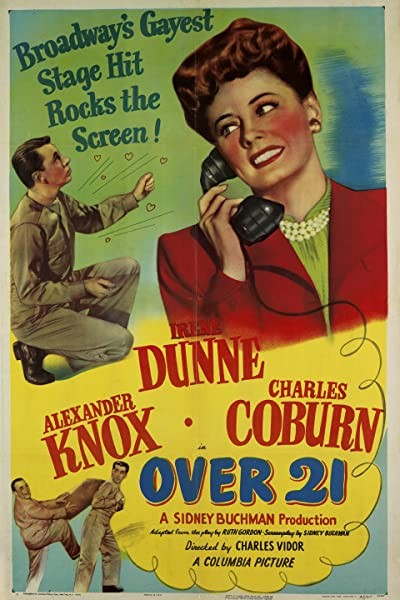 Over 21 (1945) afişi Over 21 (1945) afişi