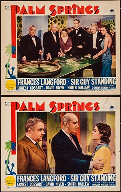 Palm Springs (1936) afişi Palm Springs (1936) afişi