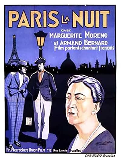 Paris La Nuit (1930) afişi Paris La Nuit (1930) afişi