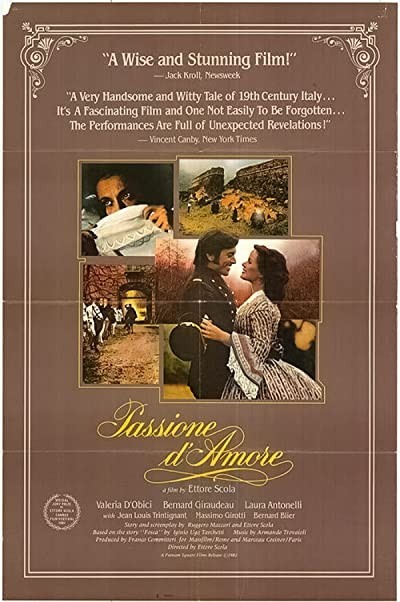 Passione D'amore (1981) afişi Passione D'amore (1981) afişi