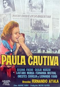Paula Cautiva (1963) afişi Paula Cautiva (1963) afişi