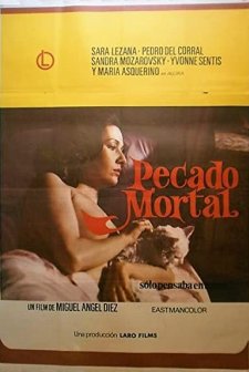 Pecado mortal (1977) afişi