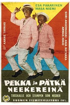 Pekka Ja Pätkä Neekereinä (1960) afişi