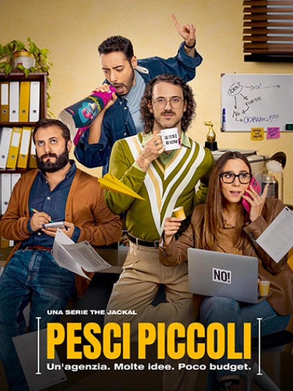 Pesci piccoli - Un'agenzia, molte idee, poco budget (2023) afişi Pesci piccoli - Un'agenzia, molte idee, poco budget (2023) afişi