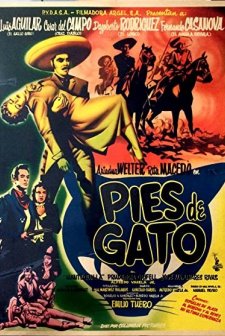 Pies De Gato (1957) afişi