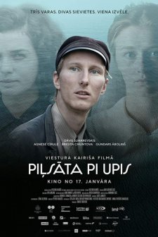 Pilseta pie upes (2020) afişi