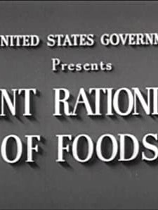 Point Rationing Of Foods