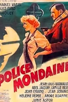 Police Mondaine (1937) afişi