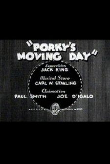 Porky's Moving Day (1936) afişi