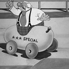 Porky's Road Race (1937) afişi