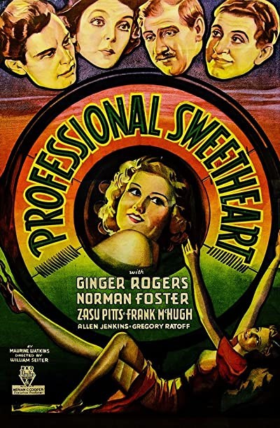 Professional Sweetheart (1933) afişi Professional Sweetheart (1933) afişi