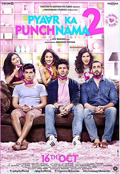 Pyaar Ka Punchnama 2 (2015) afişi Pyaar Ka Punchnama 2 (2015) afişi