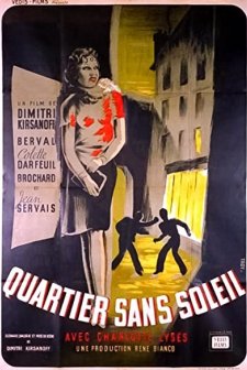 Quartier Sans Soleil (1939) afişi