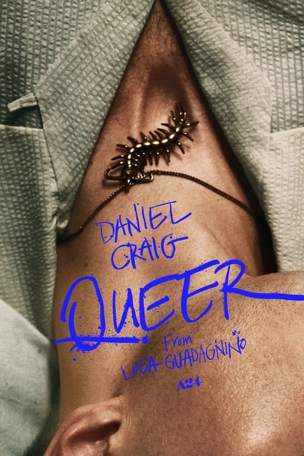 Queer (2024) afişi Queer (2024) afişi