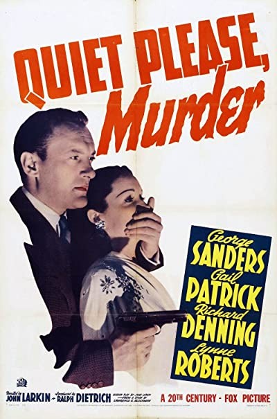 Quiet Please: Murder (1942) afişi Quiet Please: Murder (1942) afişi