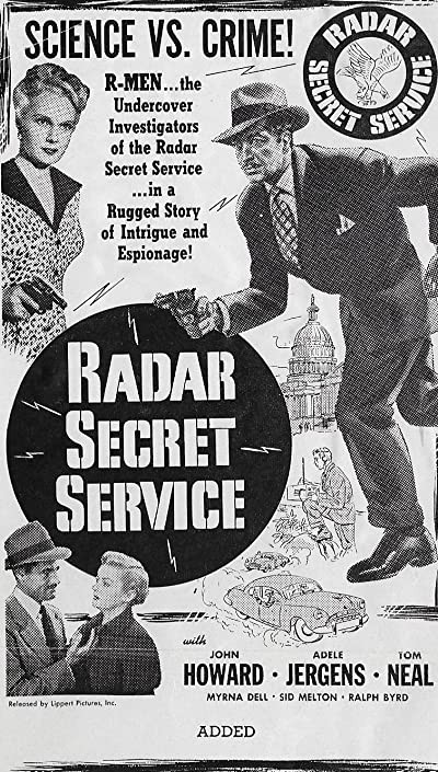 Radar Gizli Servis (1950) afişi Radar Gizli Servis (1950) afişi