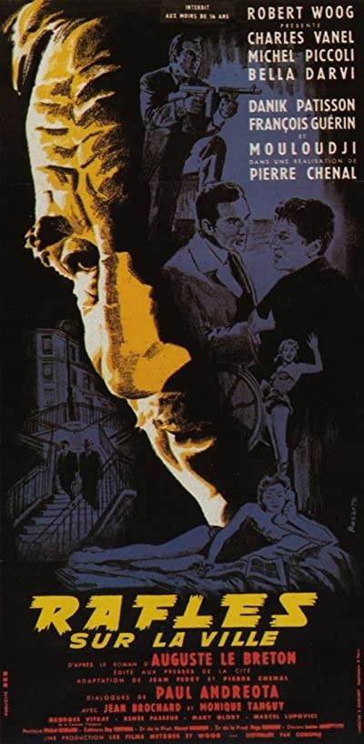 Rafles sur la ville (1958) afişi Rafles sur la ville (1958) afişi