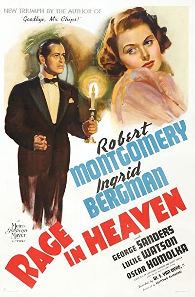 Rage In Heaven (1941) afişi Rage In Heaven (1941) afişi