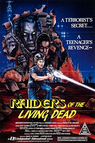 Raiders Of The Living Dead (1986) afişi Raiders Of The Living Dead (1986) afişi