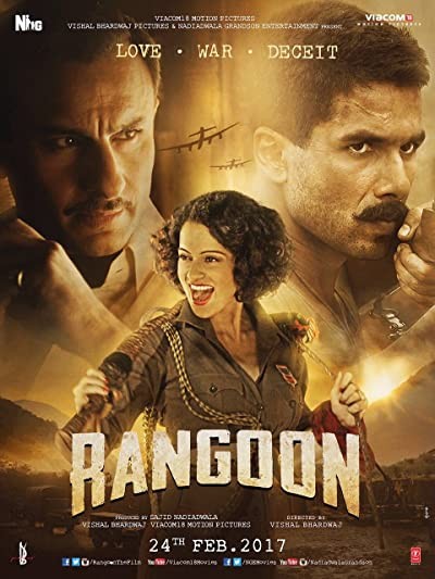 Rangoon (2017) afişi Rangoon (2017) afişi