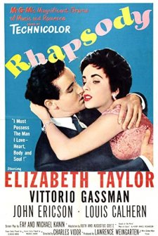 Rapsodi (1954) afişi