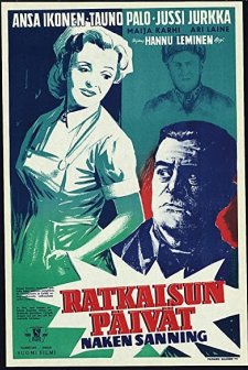 Ratkaisun Päivät (1956) afişi
