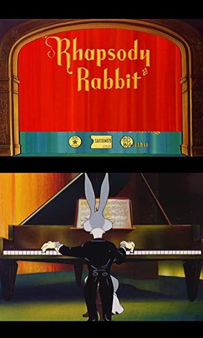 Rhapsody Rabbit (1946) afişi Rhapsody Rabbit (1946) afişi