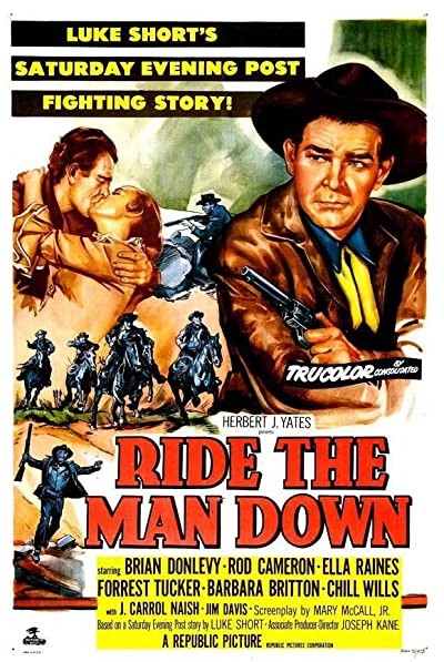 Ride The Man Down (1952) afişi Ride The Man Down (1952) afişi