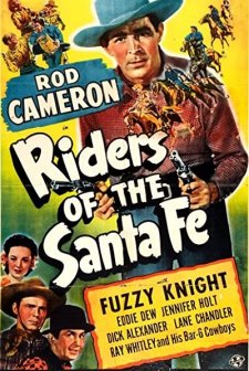 Riders of the Santa Fe (1944) afişi
