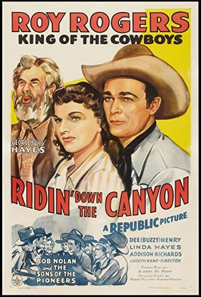 Ridin' Down The Canyon (1942) afişi Ridin' Down The Canyon (1942) afişi