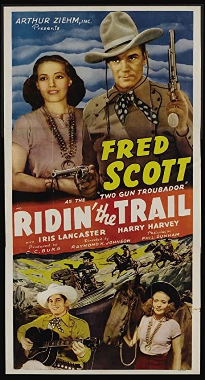Ridin' The Trail (1940) afişi Ridin' The Trail (1940) afişi