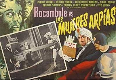 Rocambole Contra Las Mujeres Arpías (1967) afişi Rocambole Contra Las Mujeres Arpías (1967) afişi