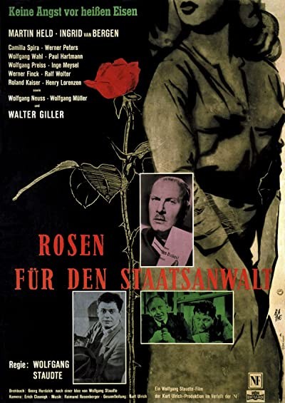 Rosen Für Den Staatsanwalt (1959) afişi Rosen Für Den Staatsanwalt (1959) afişi