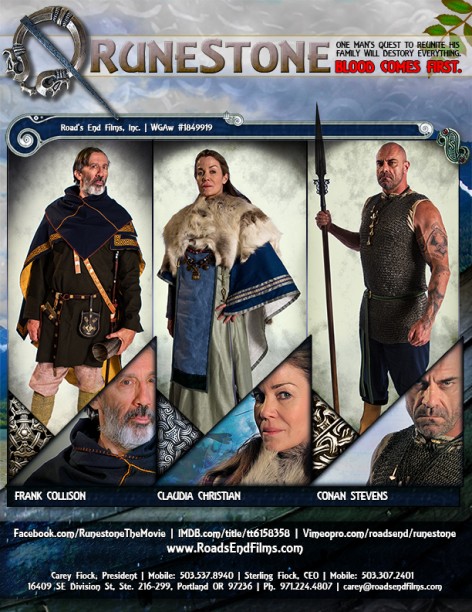 Runestone (2018) afişi Runestone (2018) afişi