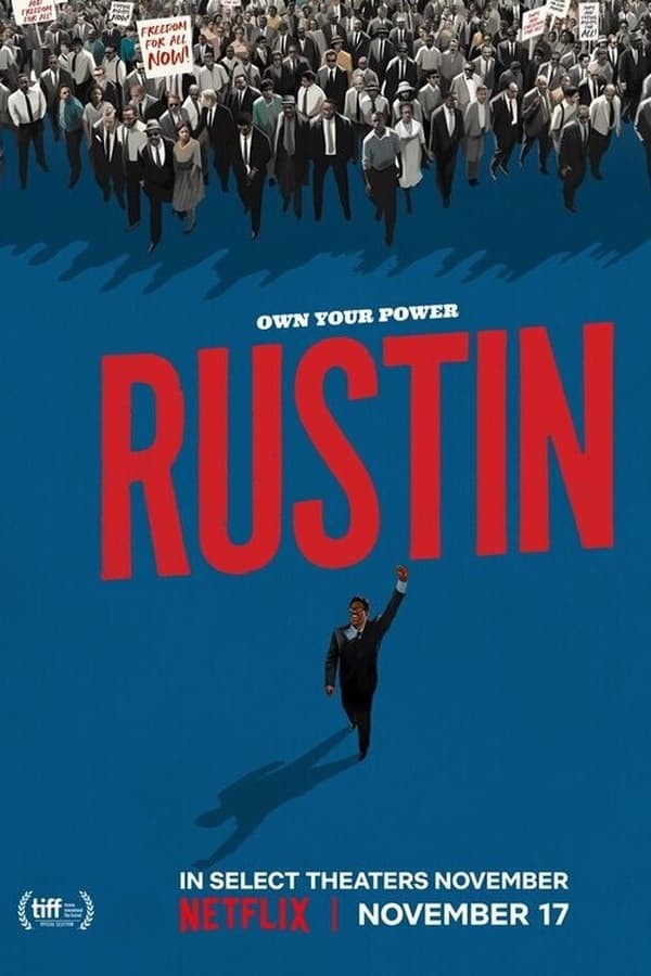 Rustin (2023) afişi Rustin (2023) afişi