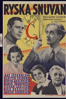 Ryska Snuvan (1937) afişi