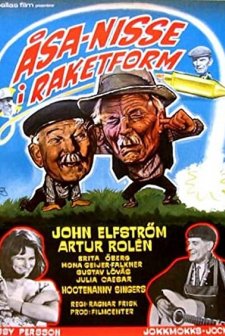 Åsa-nisse I Raketform (1966) afişi