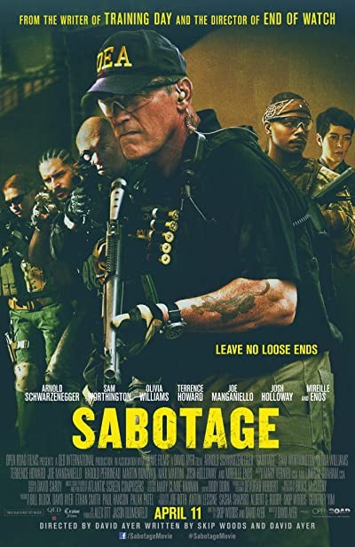 Sabotaj (2014) afişi Sabotaj (2014) afişi