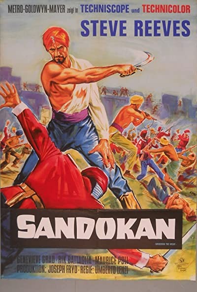 Sandokan, La Tigre Di Mompracem (1963) afişi Sandokan, La Tigre Di Mompracem (1963) afişi