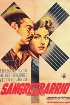 Sangre En El Barrio (1952) afişi