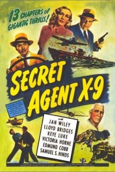 Secret Agent X-9 (1945) afişi
